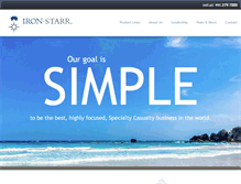 Tablet Screenshot of ironstarrexcess.aycdemo.com